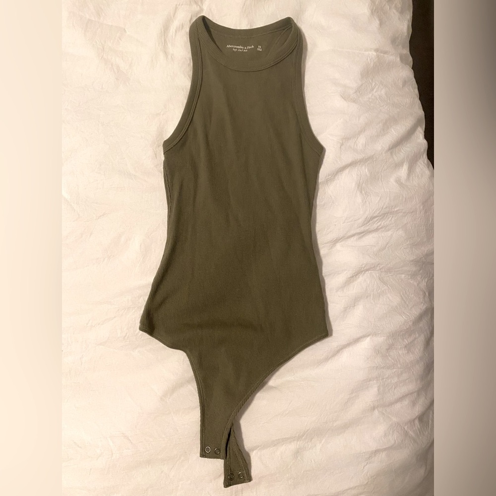 Abercrombie ribbed bodysuit